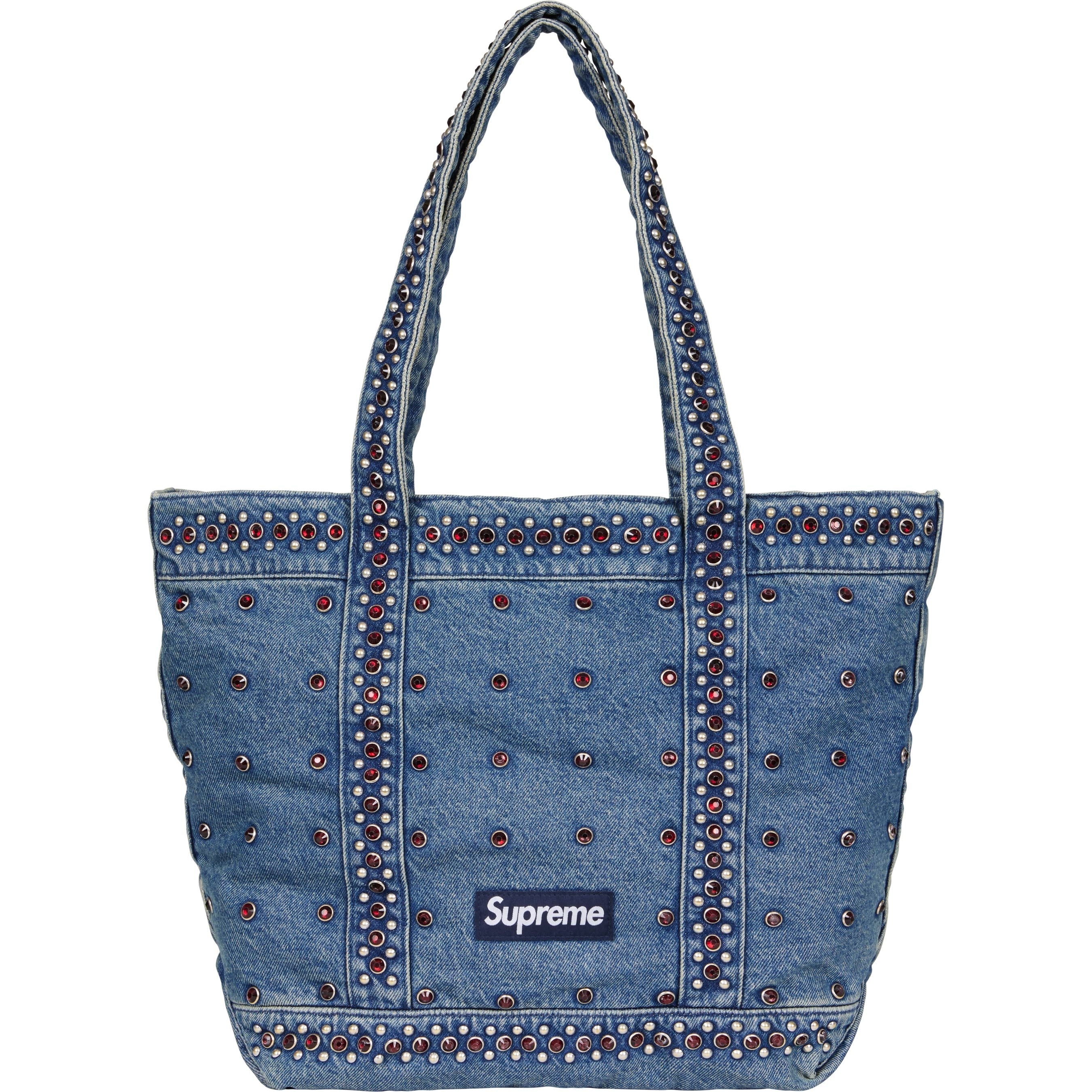 Supreme®/b.b. Simon Denim Tote Bag view 4